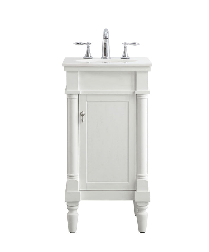 Elegant Lexington VF13018AW-VW Bath Vanity Light 19 in. wide - Antique White