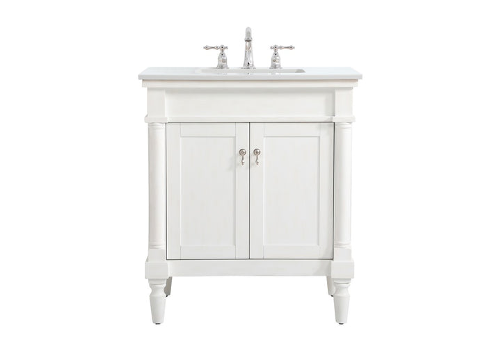 Elegant Lexington VF13030AW-VW Bath Vanity Light 22 in. wide - Antique White