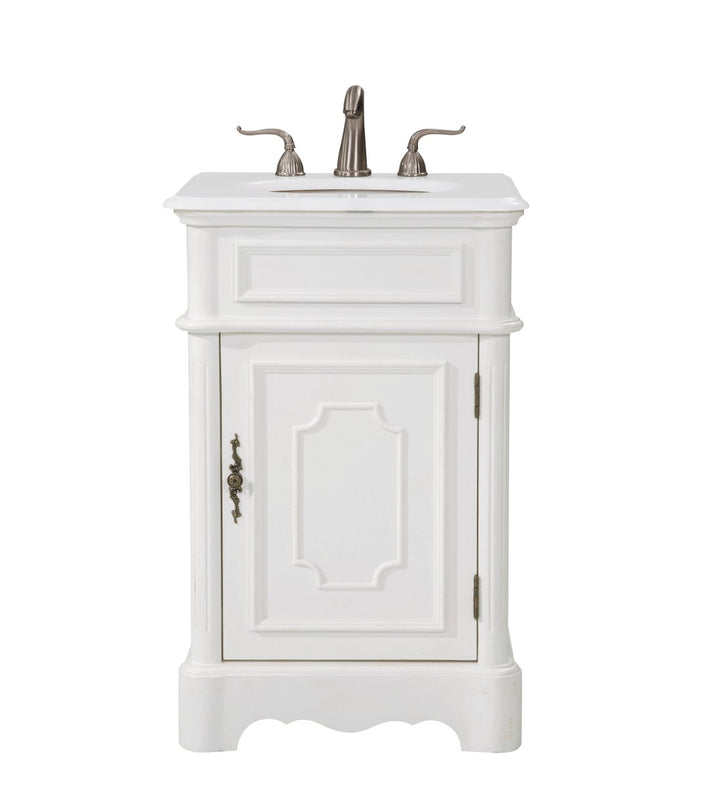 Elegant Retro VF30421AW-VW Bath Vanity Light 19 in. wide - Antique White