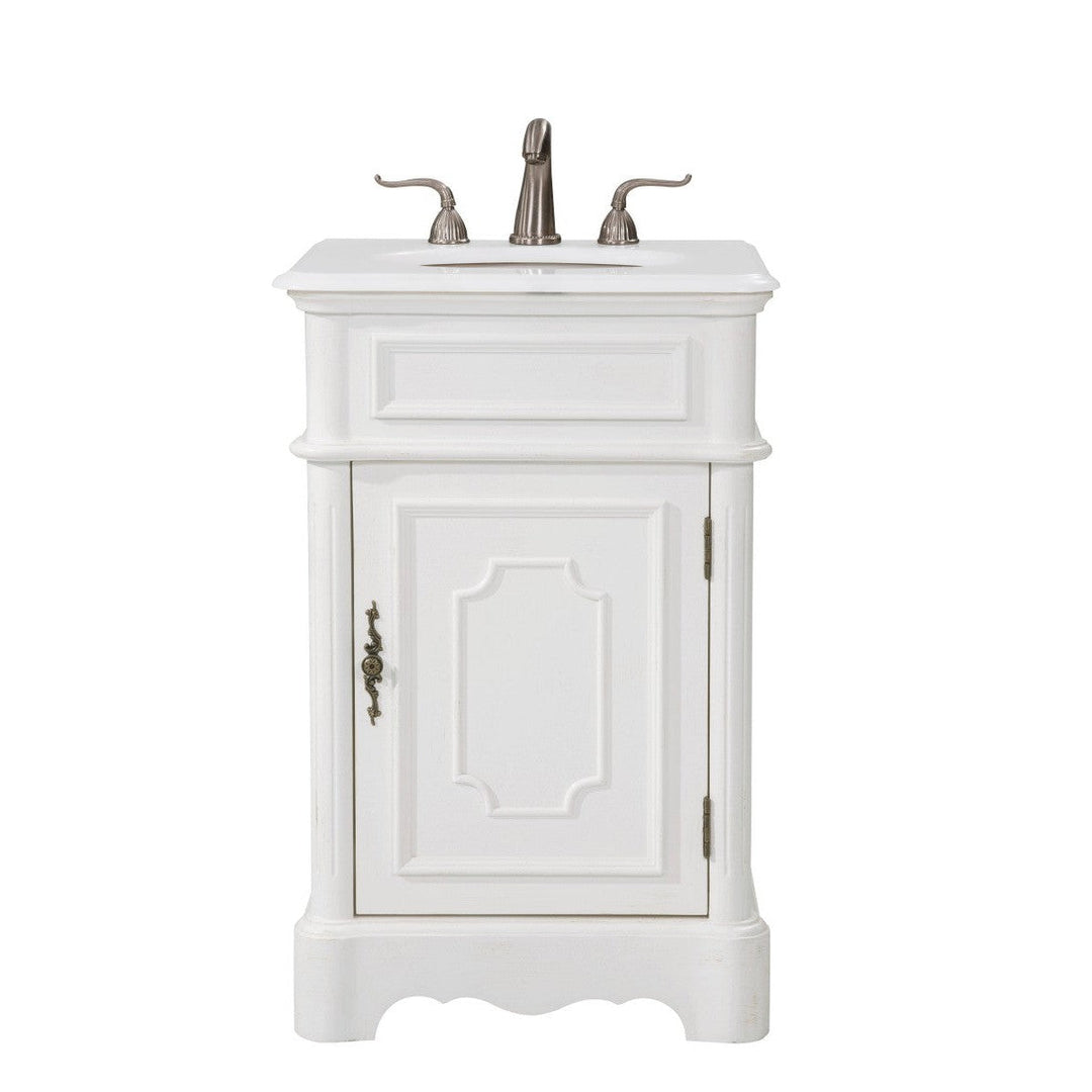 Elegant Retro VF30421AW-VW Bath Vanity Light 19 in. wide - Antique White