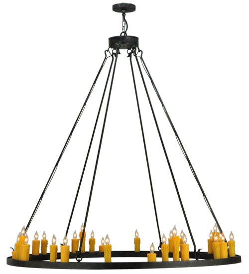 Meyda Tiffany Deina 137662 Chandelier Light - Mahogany Bronze