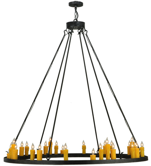Meyda Tiffany Deina 137662 Chandelier Light - Mahogany Bronze