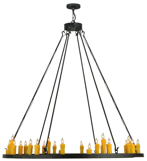 Meyda Tiffany Deina 137662 Chandelier Light - Mahogany Bronze
