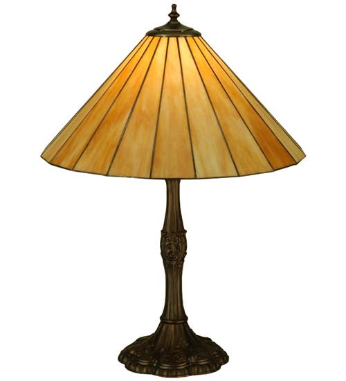 Meyda Tiffany Lighting 137667 Duncan One Light Table Lamp Lamp Bronze / Dark