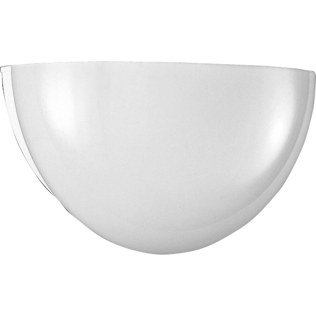 Progress Incandescent Glass Wall Sconces P7112-30 Wall Light - White