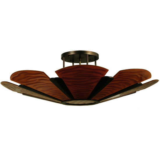 Meyda Tiffany Metro Fusion 137771 Ceiling Light - Mahogany Bronze