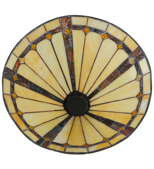 Meyda Tiffany Lighting 137779 Belvidere Shade Lamp Shade Bronze / Dark