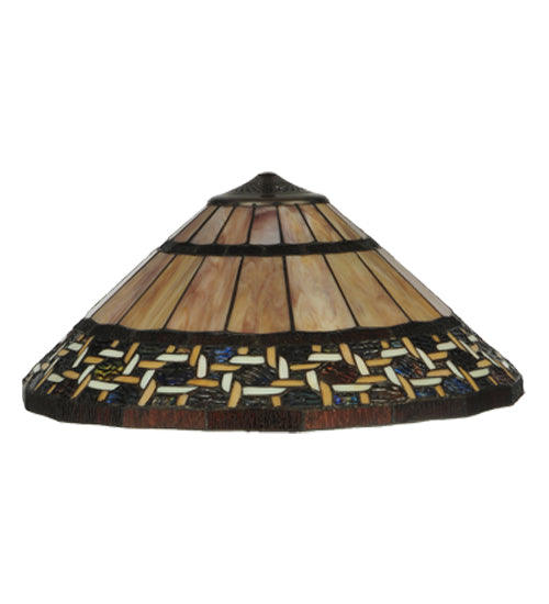 Meyda Tiffany Lighting 137801 Ilona Shade Lamp Shade Multicolored