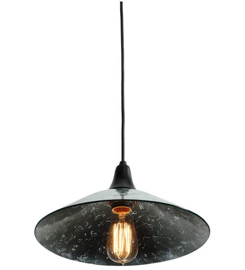 Meyda Tiffany Galatia 137830 Pendant Light - Seeded Mercury Black Powdercoat