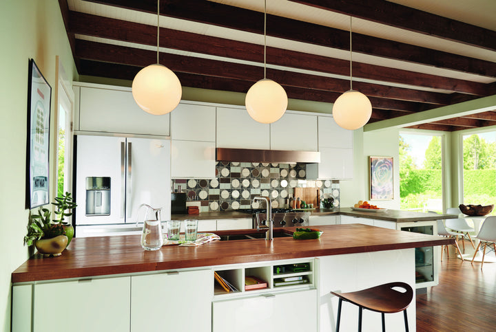 Progress Opal Globes P4403-29 Pendant Light - White