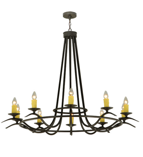 Meyda Tiffany Octavia 137894 Chandelier Light - Timeless Bronze