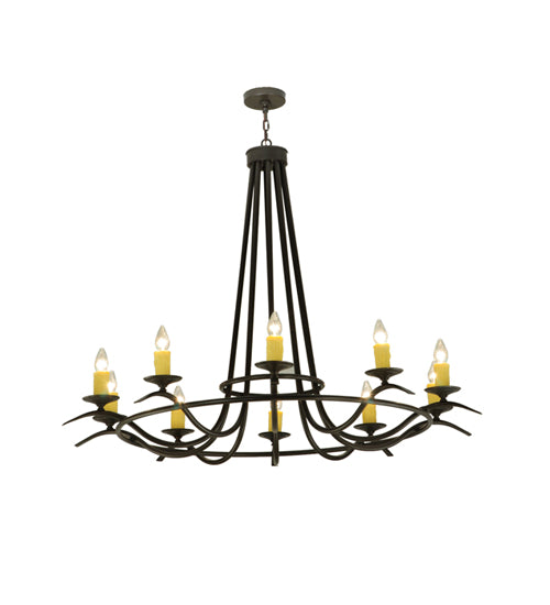 Meyda Tiffany Octavia 137894 Chandelier Light - Timeless Bronze