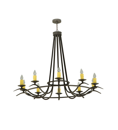 Meyda Tiffany Octavia 137894 Chandelier Light - Timeless Bronze