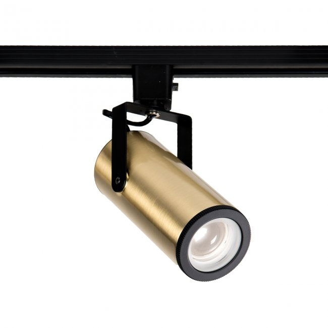 Wac Lighting J-2020-927-BR Modern Silo Track Light Brushed Brass