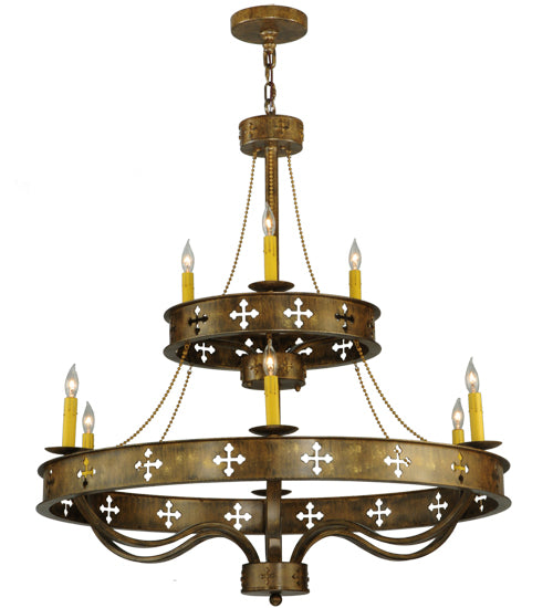 Meyda Tiffany Byzantine 137956 Chandelier Light -