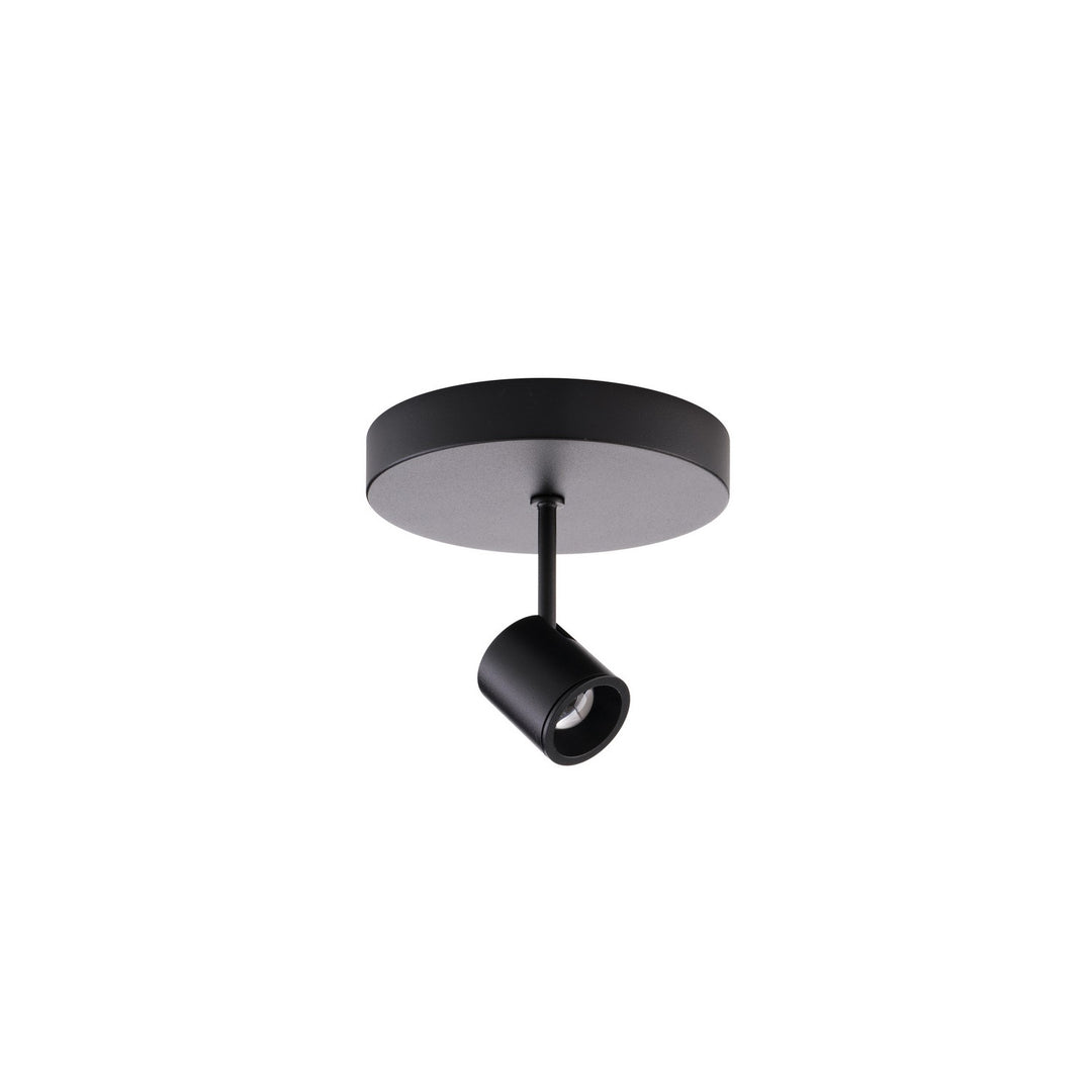 Wac Lighting MO-2007-935-BK Modern Stealth Silo Ceiling Light Black