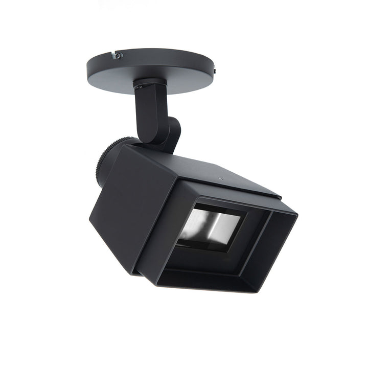 Wac Lighting MO-5028W-930-BK Modern Adjustable Beam Wall Wash Ceiling Light Black