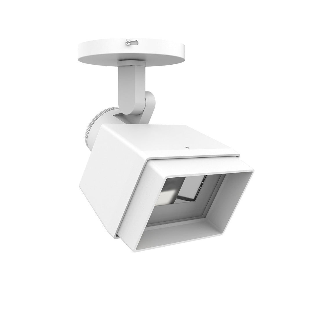 Wac Lighting MO-5028W-935-WT Modern Adjustable Beam Wall Wash Ceiling Light White