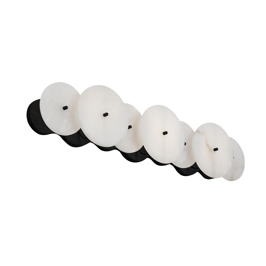Varaluz Cosmos 370B03MB Bath Vanity Light 28 in. wide - Matte Black