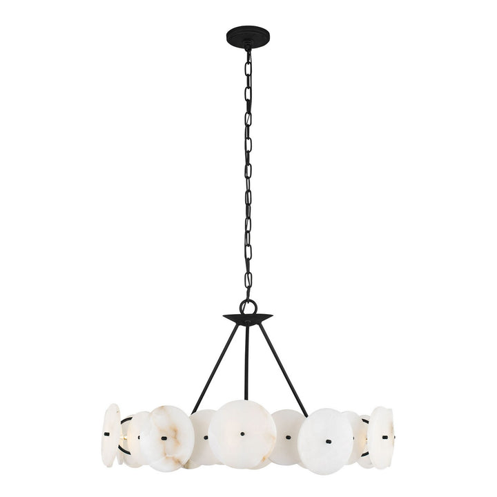 Varaluz Cosmos 370C06MB Chandelier Light - Matte Black
