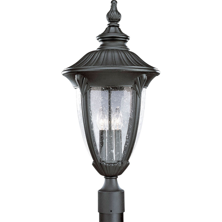 Progress Lighting P5420-31 Meridian Three Light Post Lantern Outdoor Black