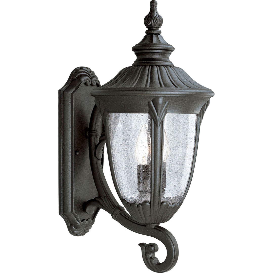 Progress Lighting P5823-31 Meridian Two Light Wall Lantern Outdoor Black
