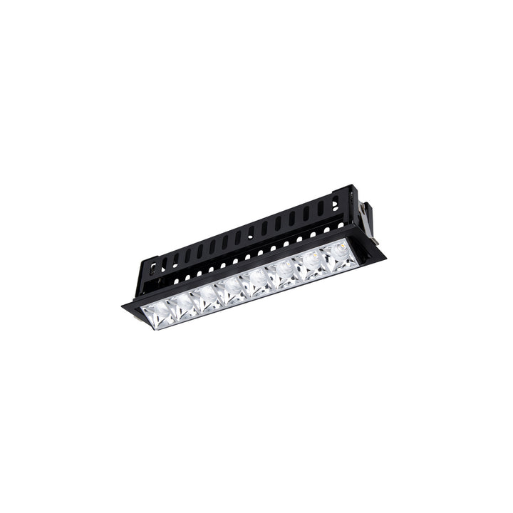 Wac Lighting R1GAT08-F940-CHBK  Multi Stealth Recessed Light Chrome/Black