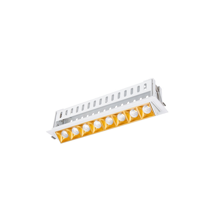 Wac Lighting R1GAT08-S927-GLWT  Multi Stealth Recessed Light Gold/White