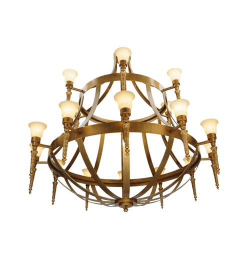 Meyda Tiffany Lubovich 138241 Chandelier Light - Custom,Oil Rubbed Bronze