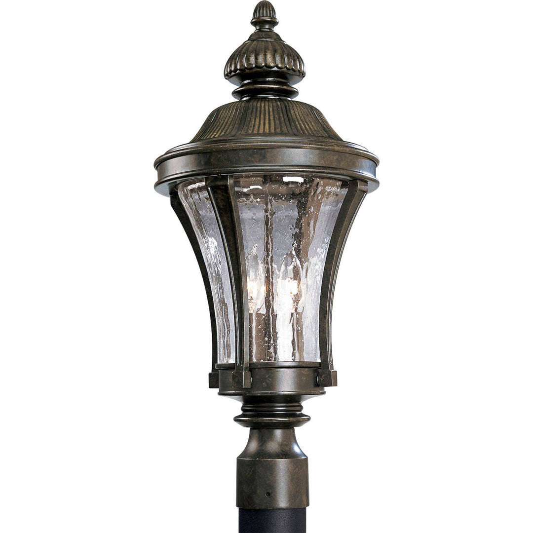 Progress Lighting P5438-77 Nottington Three Light Post Lantern Outdoor Bronze / Dark