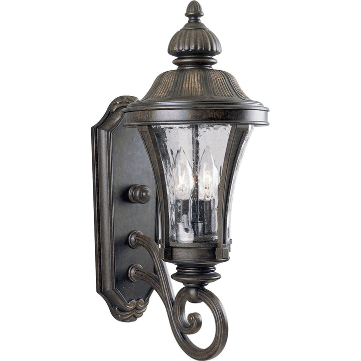 Progress Lighting P5835-77 Nottington Two Light Wall Lantern Outdoor Bronze / Dark