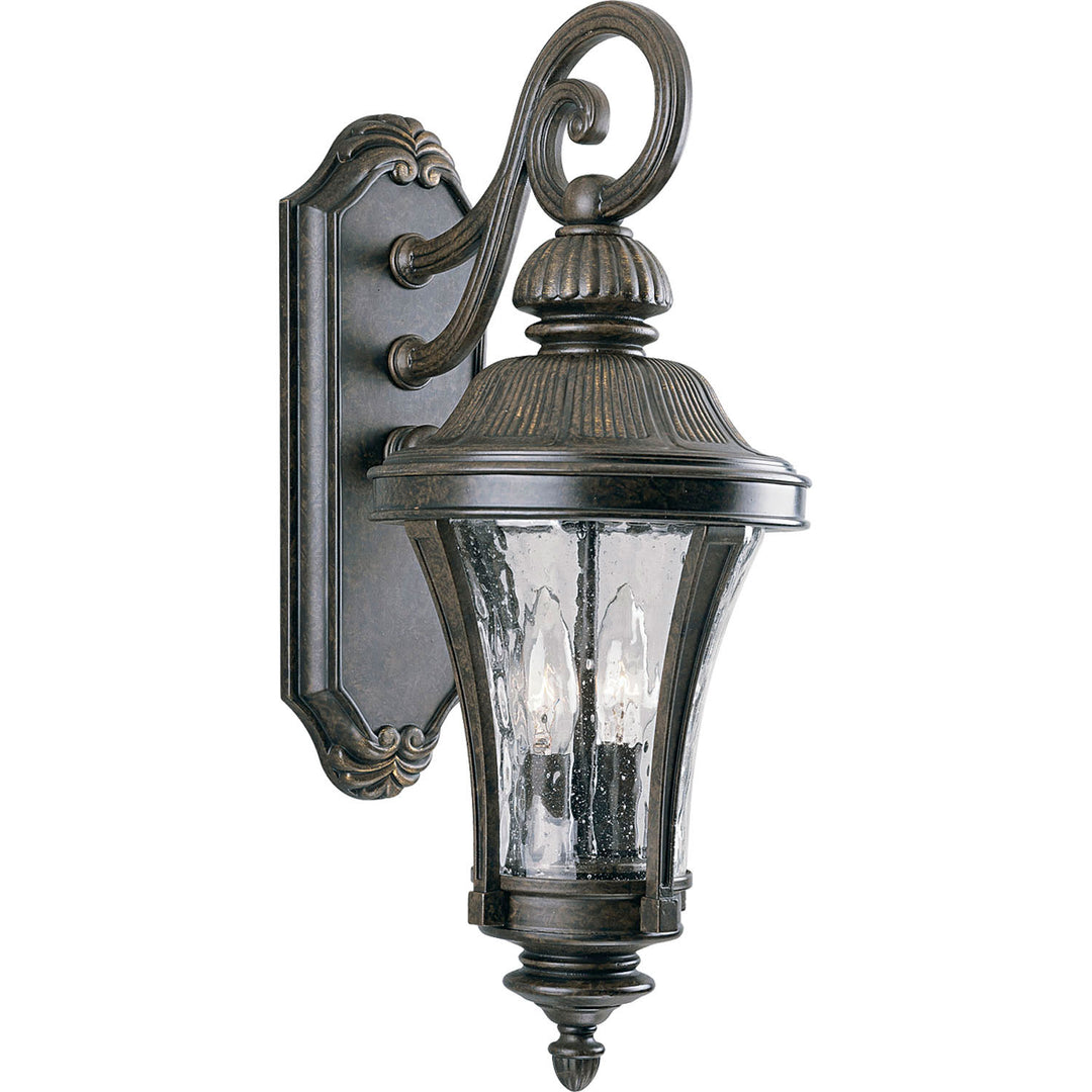 Progress Lighting P5836-77 Nottington Two Light Wall Lantern Outdoor Bronze / Dark