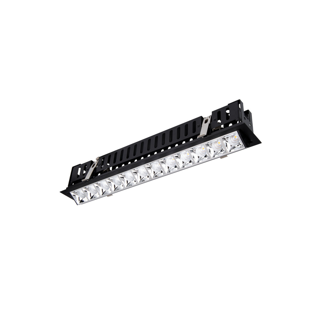Wac Lighting R1GAT12-S930-CHBK  Multi Stealth Recessed Light Chrome/Black