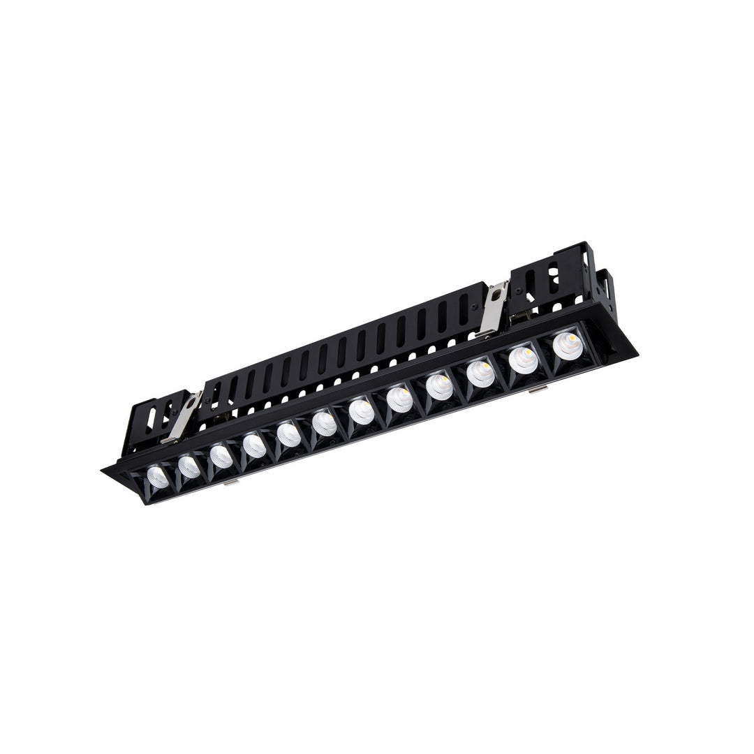 Wac Lighting R1GAT12-S935-BKBK  Multi Stealth Recessed Light Black/Black