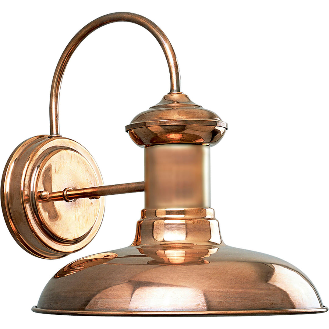 Progress Lighting P5722-14 Brookside One Light Wall Lantern Outdoor Copper/Antique/Verde