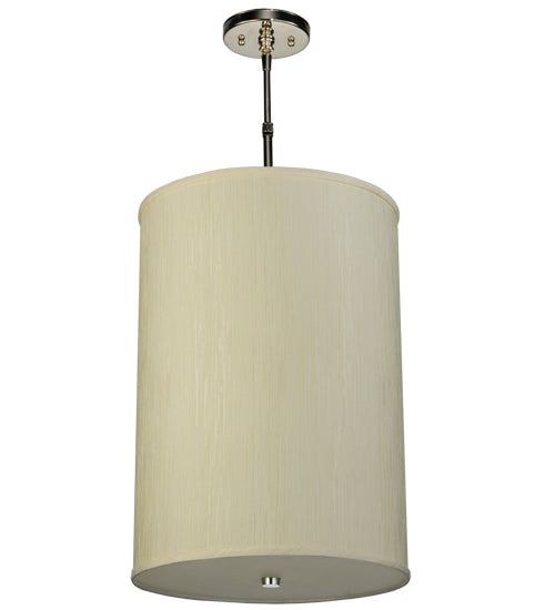Meyda Tiffany Cilindro 138327 Pendant Light - Chrome