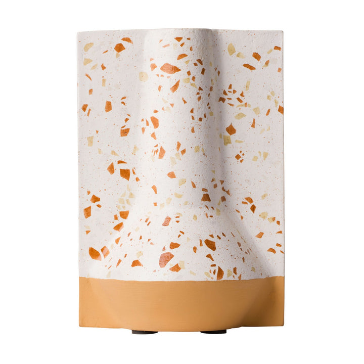 Varaluz Lighting 445VA09C Modern Urbino Home Decor White Terrazzo/Terracotta