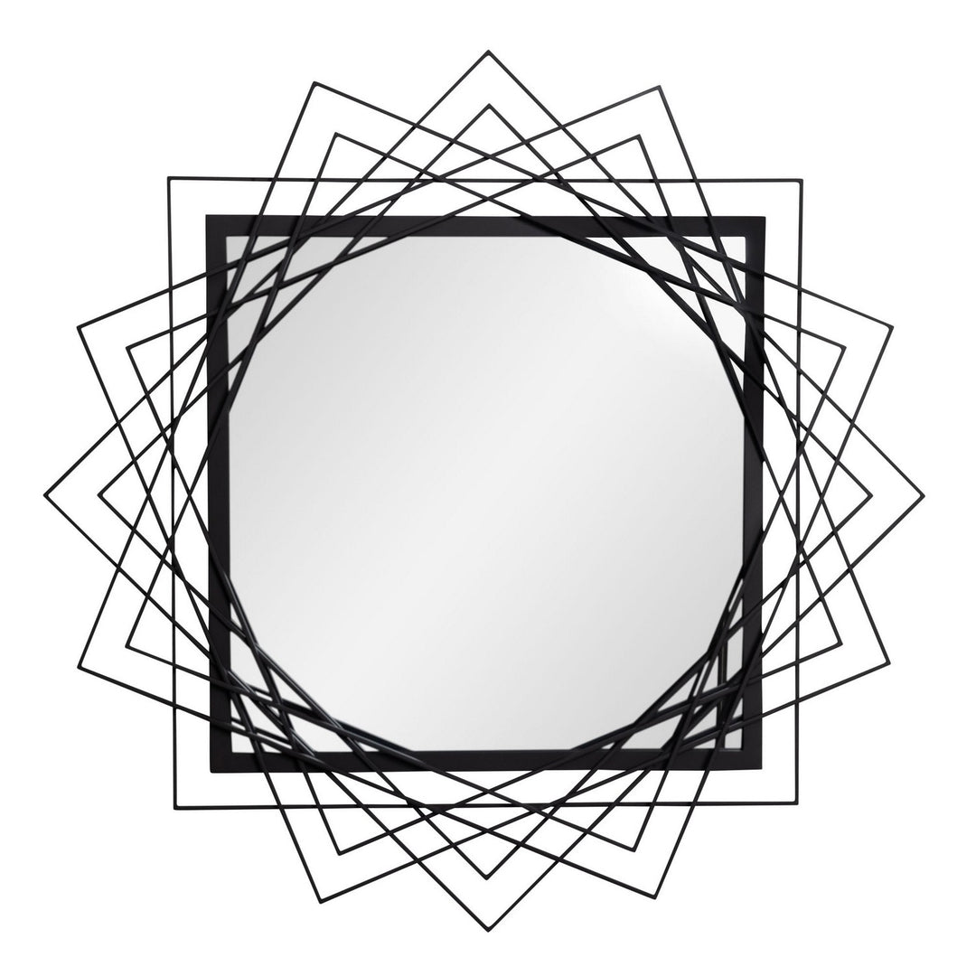 Varaluz Lighting 446MI42MB Modern Lexicon Mirror Matte Black