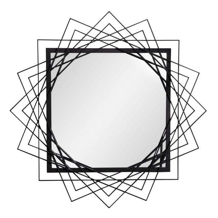 Varaluz Lighting 446MI42MB Modern Lexicon Mirror Matte Black
