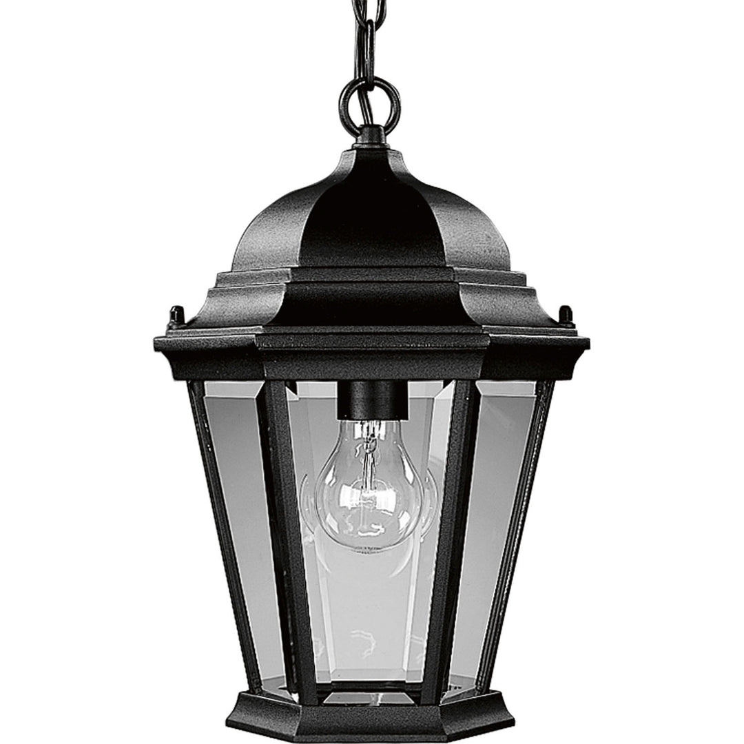 Progress Lighting P5582-31 Welbourne One Light Hanging Lantern Outdoor Black