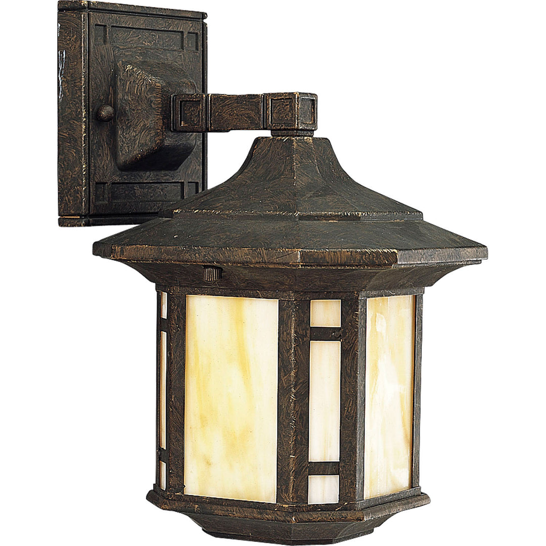 Progress Lighting P5628-46 Arts And Crafts One Light Wall Lantern Outdoor Bronze / Dark