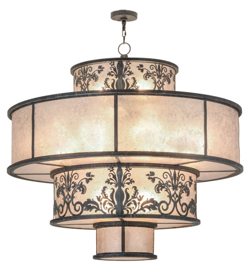 Meyda Tiffany Clarabella 138427 Chandelier Light - Satin Brass
