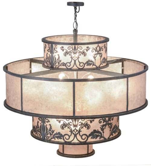Meyda Tiffany Clarabella 138427 Chandelier Light - Satin Brass