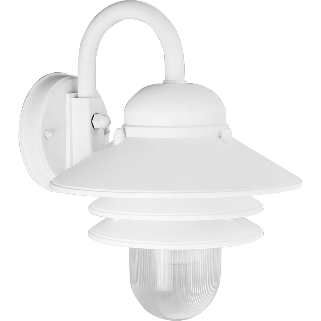 Progress Lighting P5645-30 Newport One Light Wall Lantern Outdoor White