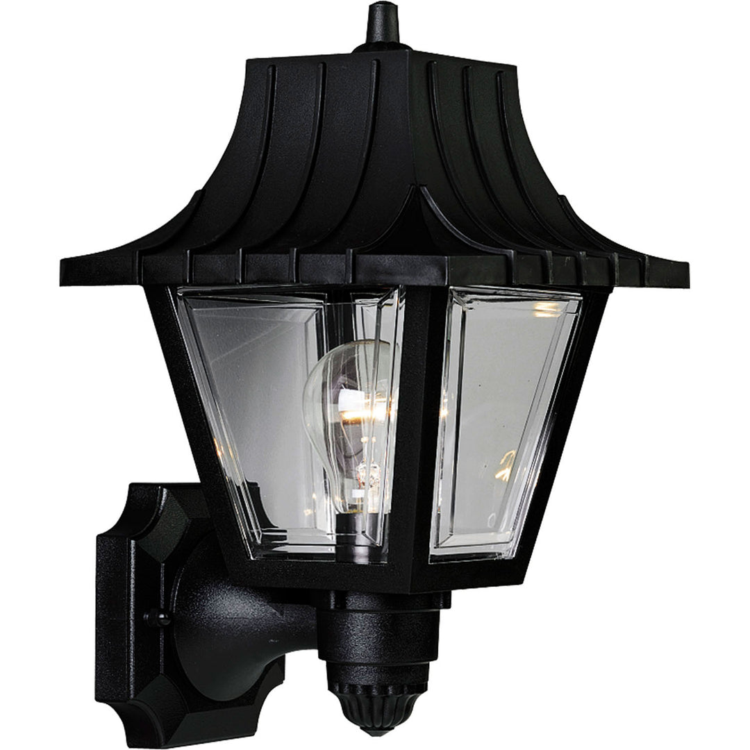 Progress Lighting P5814-31 Mansard One Light Wall Lantern Utility Light Black