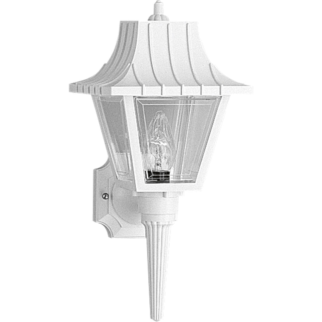 Progress Lighting P5815-30 Mansard One Light Wall Lantern Outdoor White