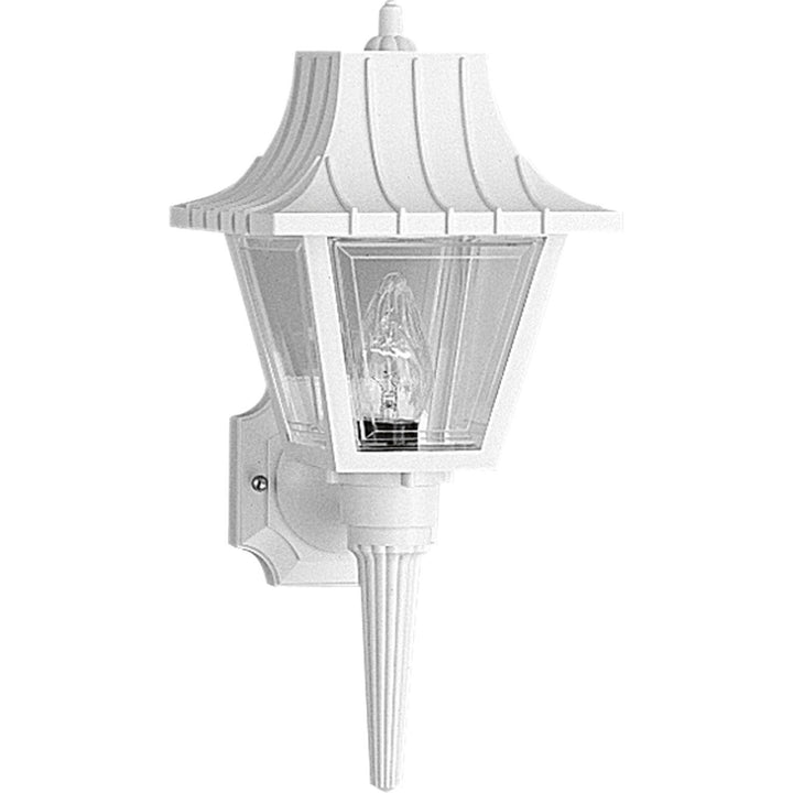 Progress Lighting P5815-30 Mansard One Light Wall Lantern Outdoor White