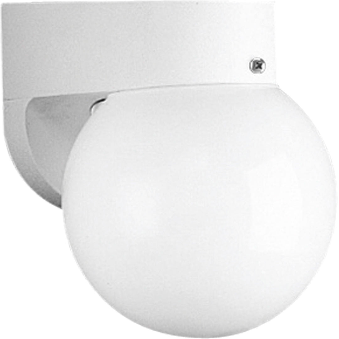 Progress Lighting P5813-30 Polycarbonate Outdoor One Light Wall Lantern Outdoor White