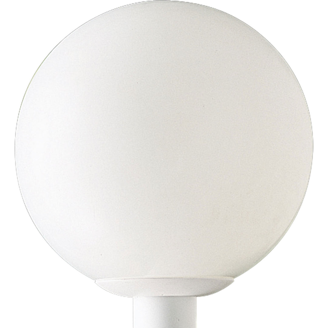 Progress Lighting P5426-60 Globe One Light Post Lantern Outdoor White