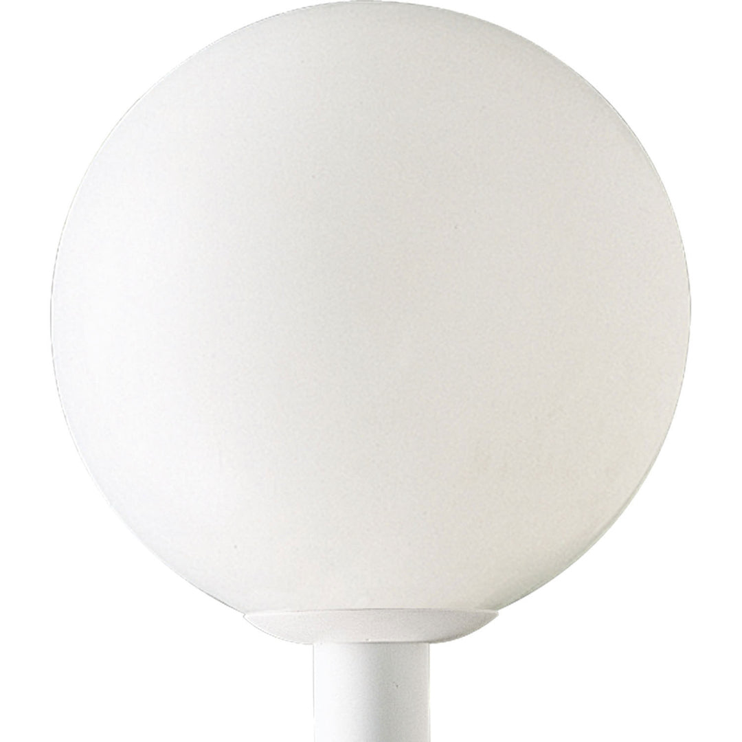 Progress Lighting P5436-60 Globe One Light Post Lantern Outdoor White